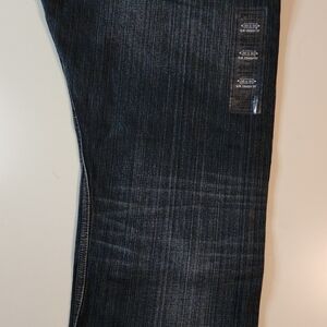 American Living Men's Deep Indigo Slim Straight Jeans